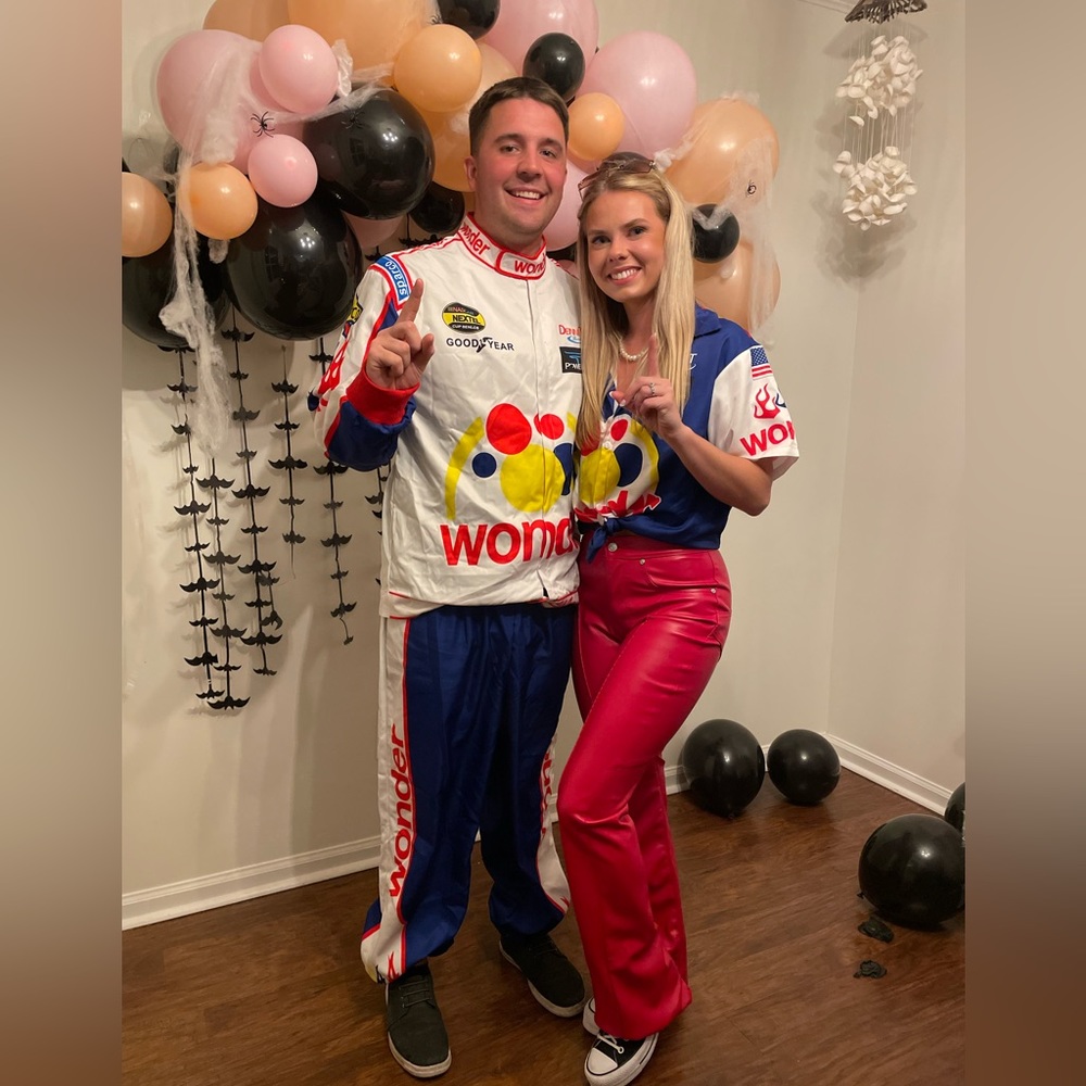 Talladega nights Ricky Bobby and Carly costume